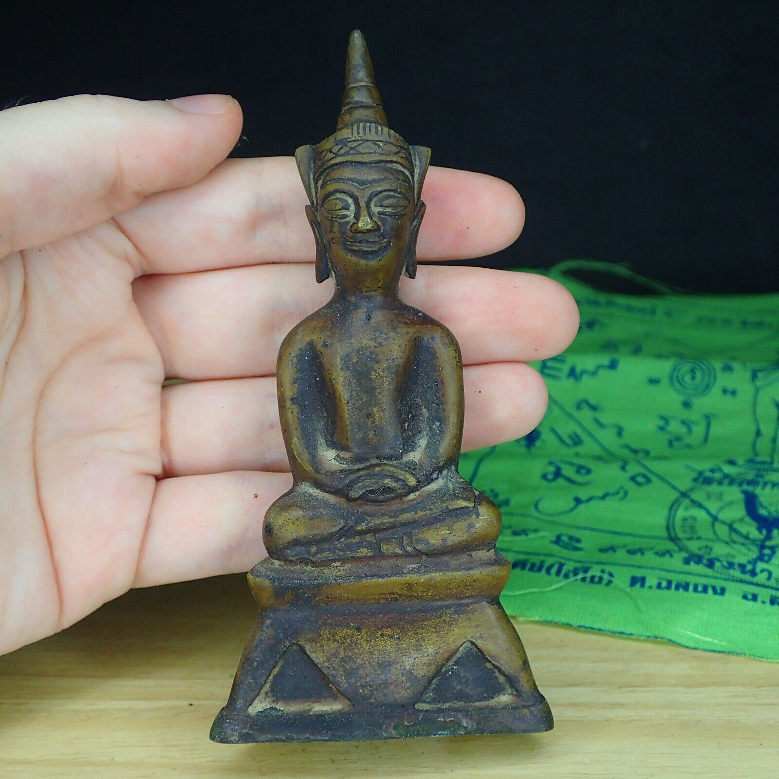 Phra Ngang Phaya Rare Statue, Takrud, Blessed Thai Buddha Amulet, Khmer ...