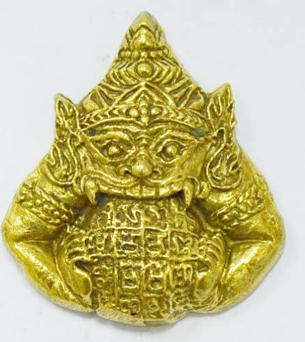 Thailand Amulets Rahu Om Moon Hindu Wealth Lucky Pendant Thai Magic ...